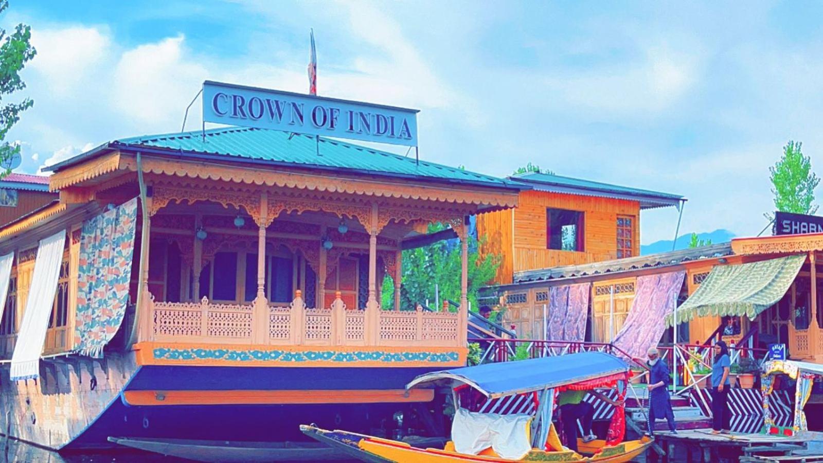 Hotel Crown Of India Group Of Houseboats Srīnagar Exterior foto